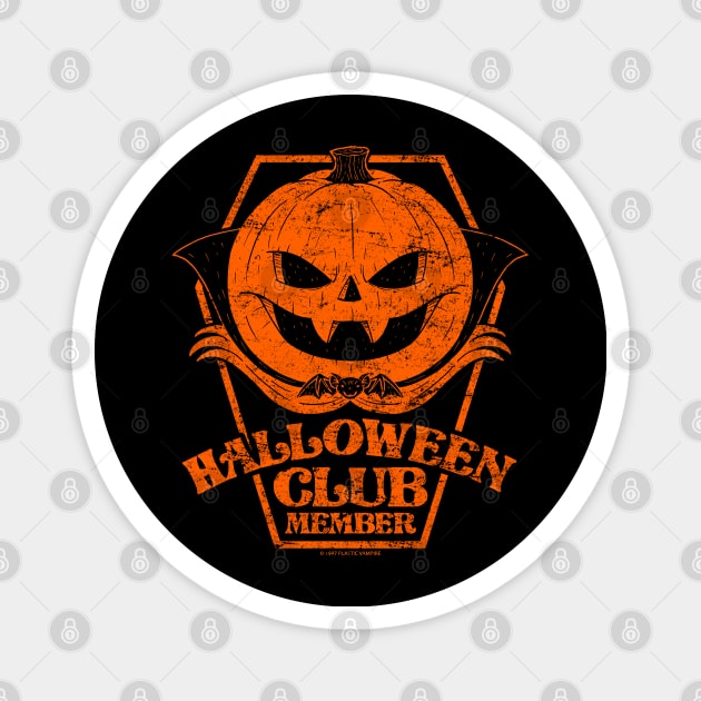 Halloween Club Member Magnet by chrisraimoart